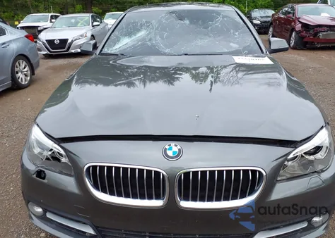 2015 BMW 528I xDrive z USA, uszkodzony, nr VIN WBA5A7C5XFD624597